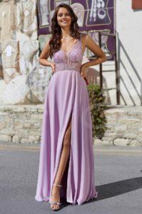 maturitni-chiffon-vecerni-plesove-spolecenske-saty-se-snerovanim-lavender-snow-CH0834-fialove
